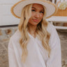 Coastal Dreams Raffia Woven Hat in White Image - 1