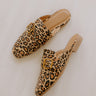 The Brooke Faux Leather Flats in Leopard Image - 1