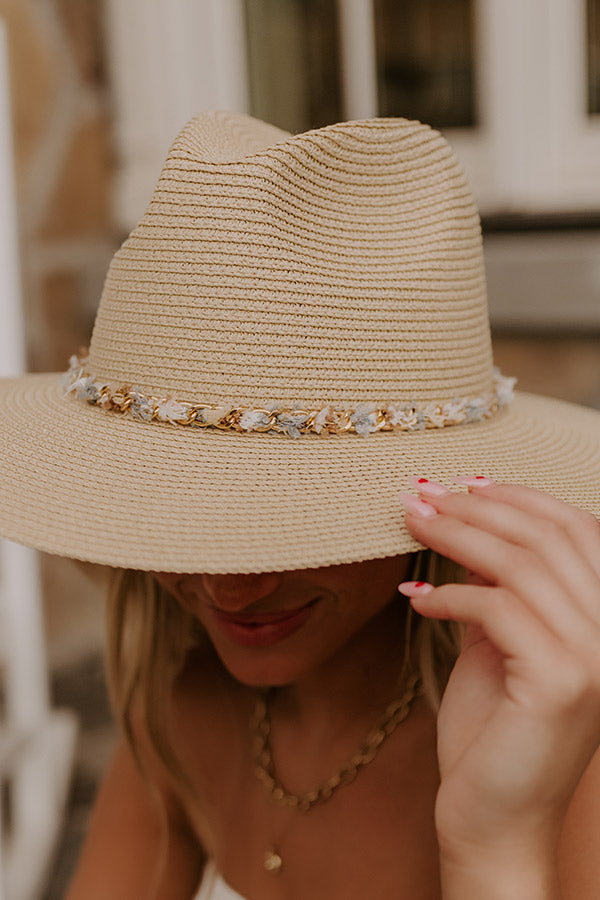 Sunny Disposition Raffia Woven Hat Image - 4