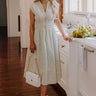 Garden Stroll Midi Dress in Sage Image - 1
