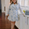 Sunday in St. Cloud Eyelet Mini Dress Curves Image - 1
