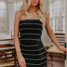 Miami Brunch Stripe Tube Top Image - 1
