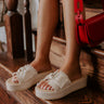 The Itzel Raffia Woven Sandal Image - 1