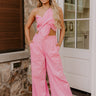 Chic Statement High Waist Wide Leg Pants Image - 1