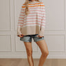 Sweet Smile Stripe Sweater Image - 1
