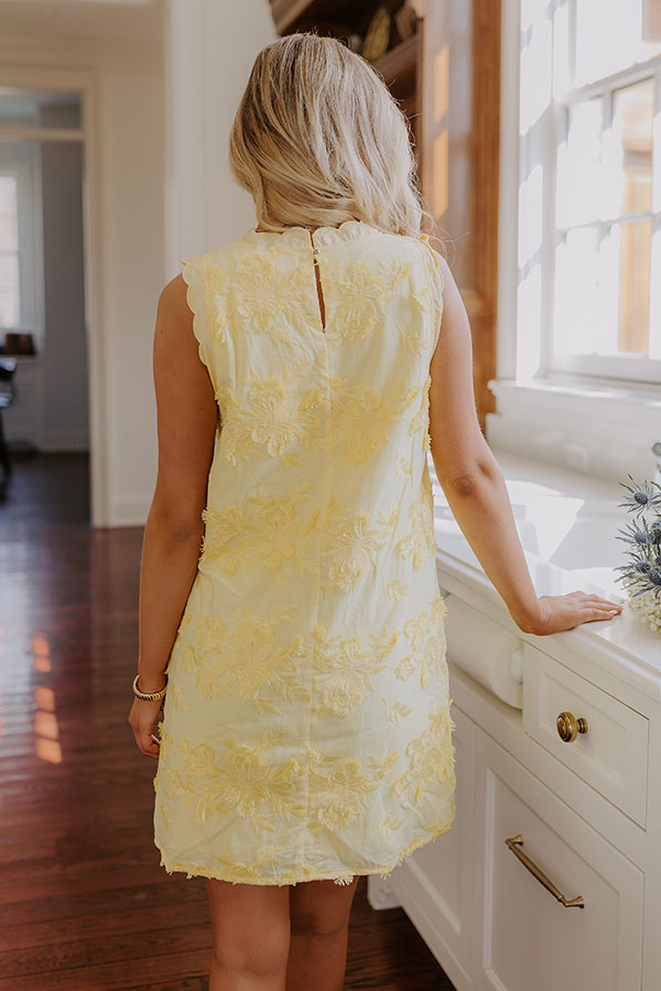 Plenty Of Sunshine Embroidered Mini Dress Image - 4