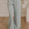 Breezy Bay High Waist Chambray Wide Leg Pants Image - 1