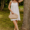 Coastal Cutie Jacquard Mini Dress Image - 1