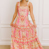 Sunshine Serenade Floral Maxi Dress Image - 1