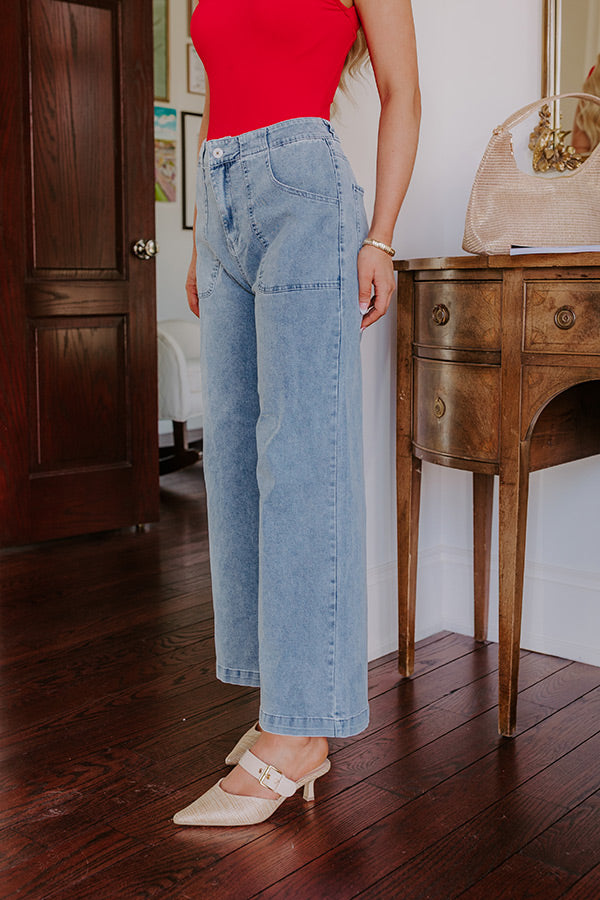 The Emersyn High Waist Wide Leg Jean Image - 4
