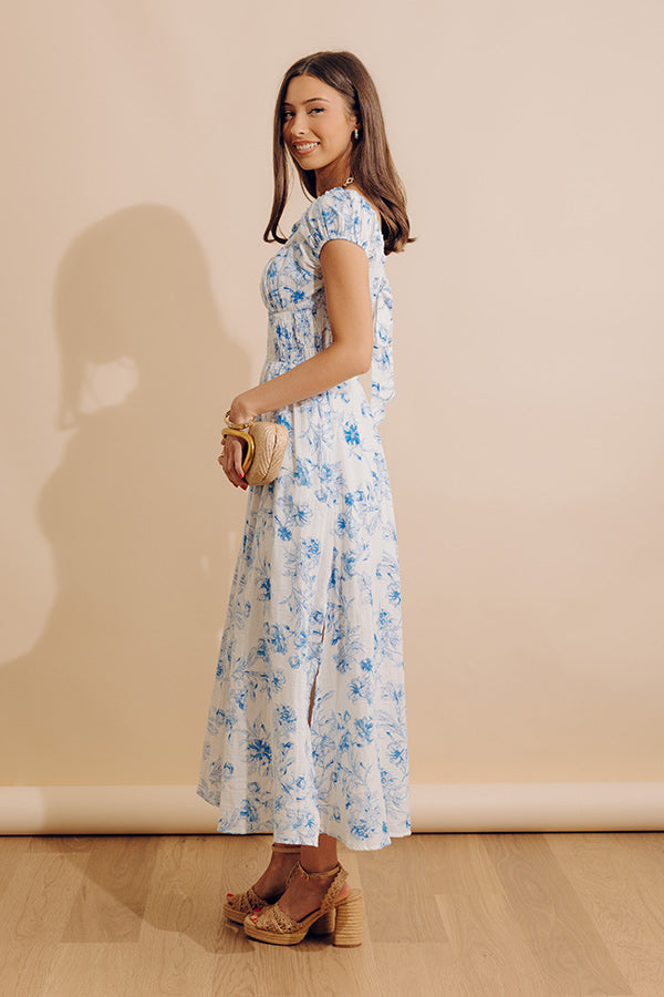 Sweet Attention Floral Midi Dress Image - 4