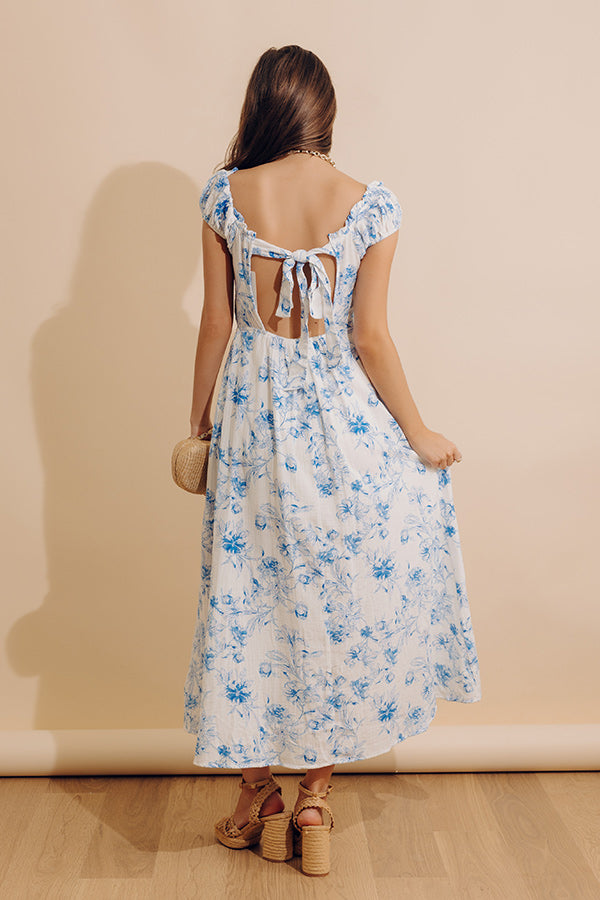 Sweet Attention Floral Midi Dress Image - 2