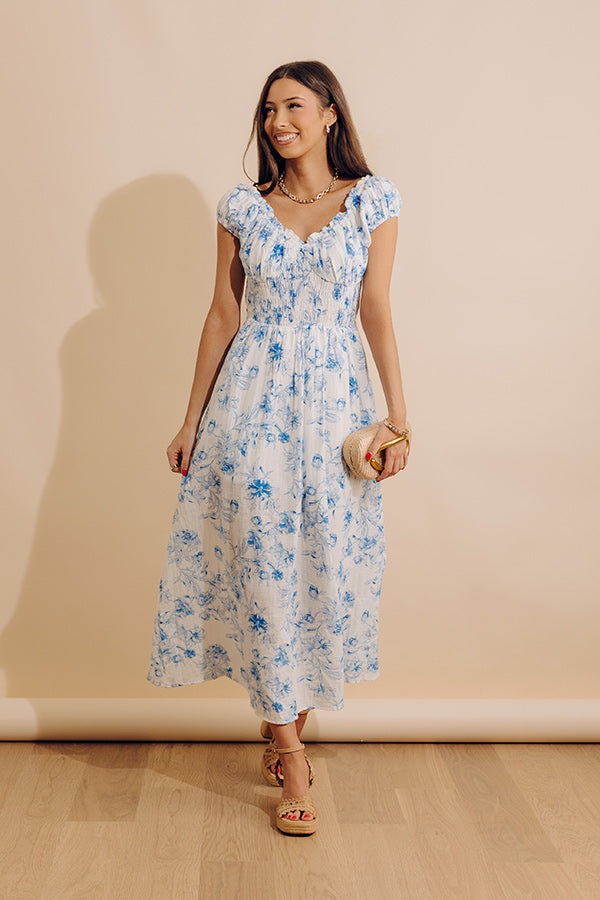 Sweet Attention Floral Midi Dress Image - 1
