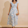 Sweet Attention Floral Midi Dress Image - 1