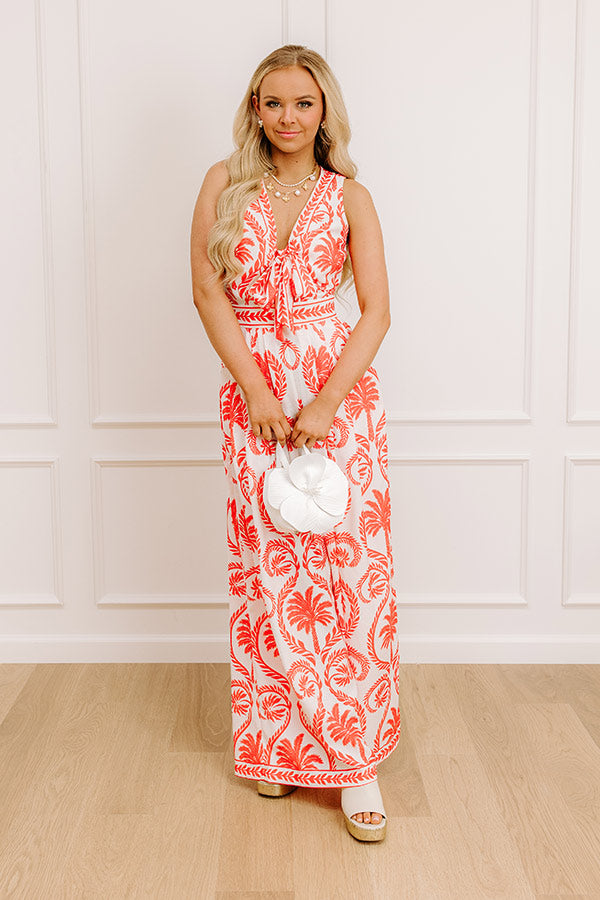 Palm Trees and Prosecco Wide Leg Jumpsuit Image - 1