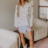 Tucson Sunsets Floral Embroidered Lightweight Jacket Image - 1