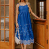 Tulum Cruise Embroidered Midi Dress Image - 1