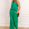 Vacay Mindset High Waist Linen-Blend Pants Image - 1