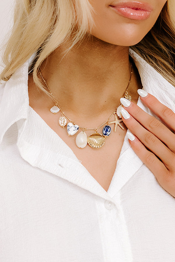 Cutie On The Coast Charm Necklace