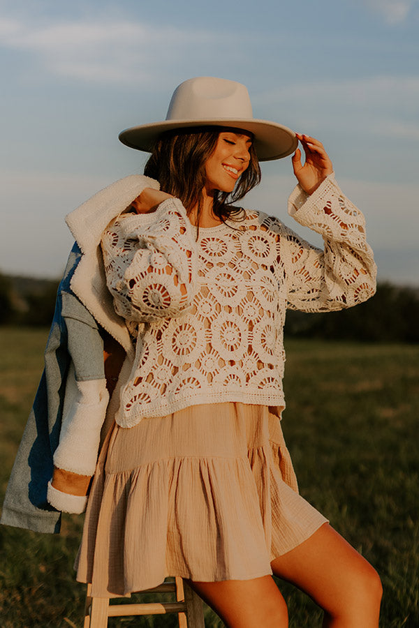 Coastal Dreams Crochet Top