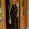 Vacay Vibes High Waist Embroidered Wide Leg Pants Image - 1