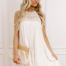 Tuscan Villa Crochet Mini Dress Image - 1