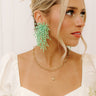 Vacay Bound Beaded Earrings in Seaglass Image - 1
