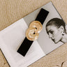 Art Deco District Stretch Belt in Black Image - 1