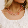 Simply Sweet Layered Necklace in Blush Image - 1