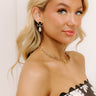 Garden Glam Earrings in Black Image - 1