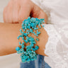 Final Touch Layered Bracelet in Turquoise Image - 1