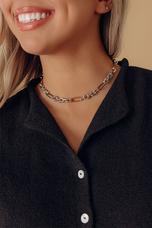 Metropolitan Chic Link Choker Image - 1