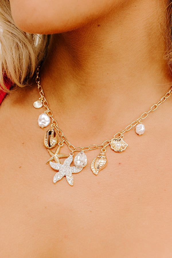 Coastal Daydream Charm Necklace Image - 2