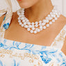 Lady Luck Layered Necklace in White Image - 1