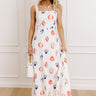 Seashells And Sunshine Linen-Blend Maxi Dress Image - 1