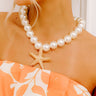 Oceanside Dream Faux Pearl Necklace Image - 1