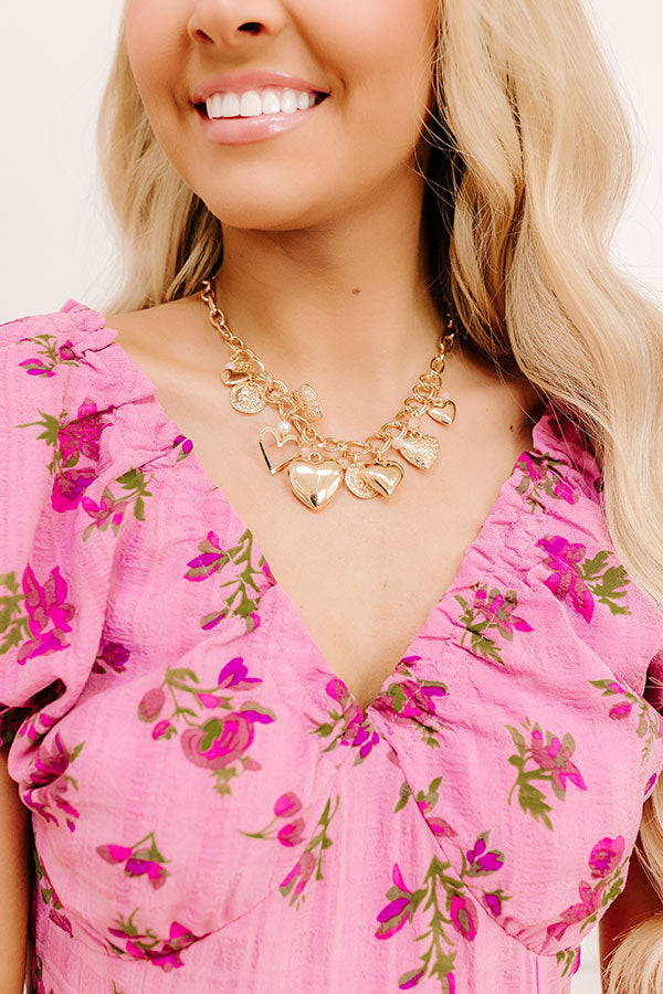 Full Of Love Charm Necklace Image - 2