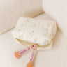 Quilted Keeper Cosmetic Bag in Floral Print Image - 1