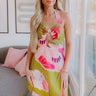 Guava Martini Mini Dress in Lime Image - 1