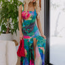 Luxe Lifestyle Ruched Maxi Dress Image - 1