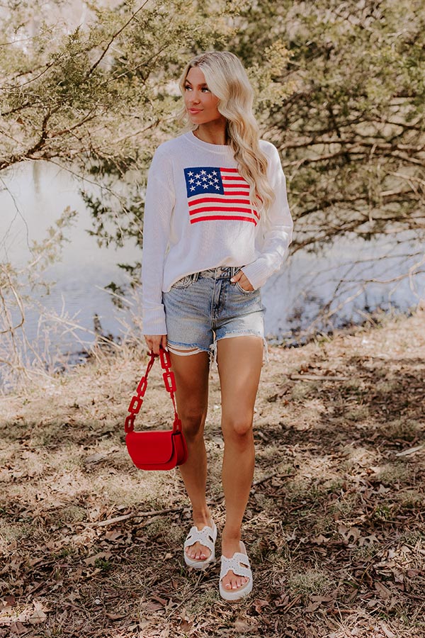 JUDY BLUE Maeve High Waist Distressed Shorts Image - 1