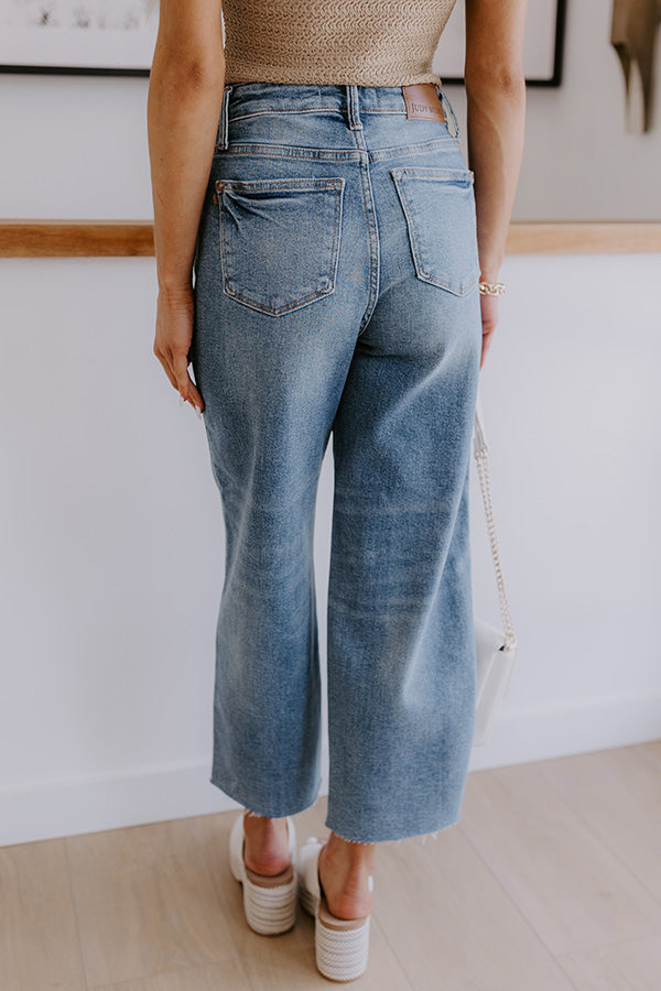 JUDY BLUE Raelynn High Waist Crop Jean Image3