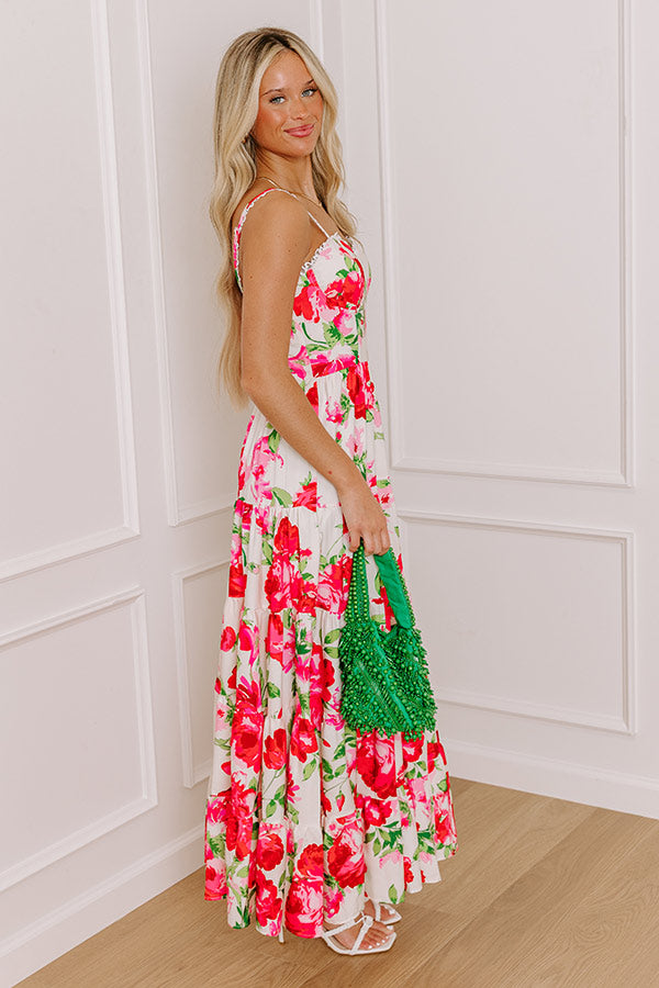 Grace and Blooms Floral Maxi Dress Image - 5
