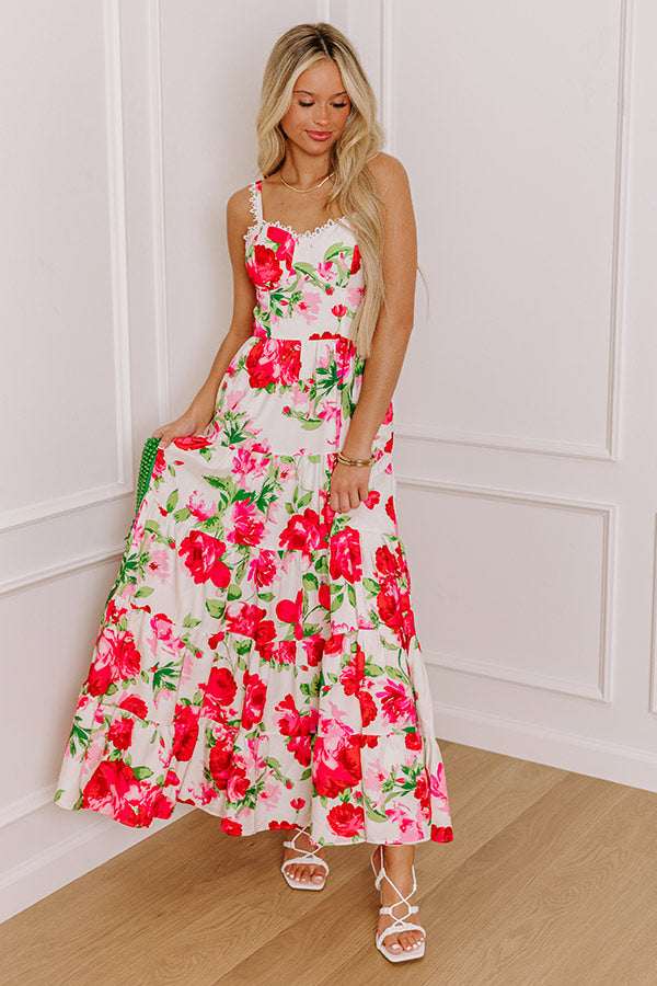 Grace and Blooms Floral Maxi Dress Image - 1