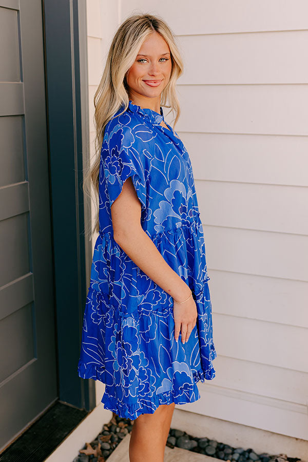 Clever And Kind Floral Mini Dress Image - 4