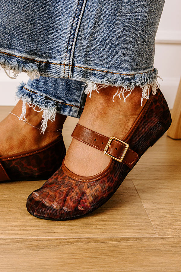 The Savannah Mesh Flats in Leopard Image 4