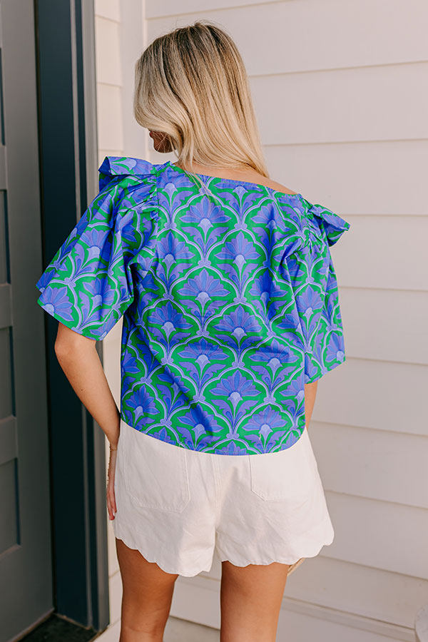 Charmed Feeling Floral Top Image - 5