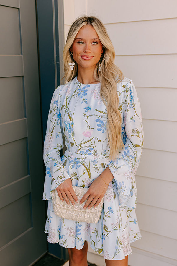 Dreamy Gardens Floral Mini Dress Image - 2