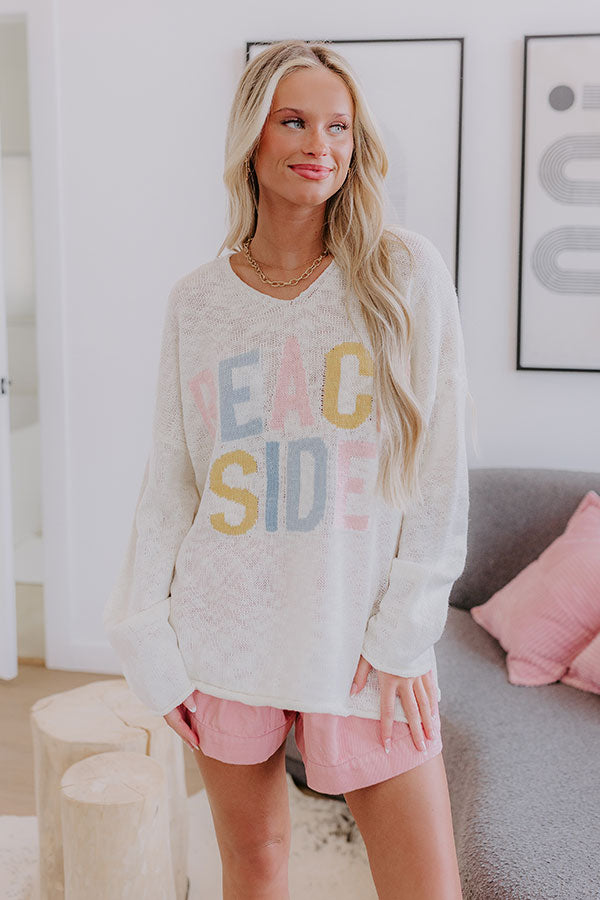 Beachside Knit Sweater Image - 2
