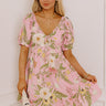 Botanical Dreams Floral Mini Dress Image - 1